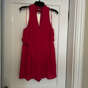 Express women’s pink romper size 12